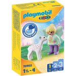 Playmobil 1.2.3 Νεράιδα Με Ελαφάκι 70402 4008789704023