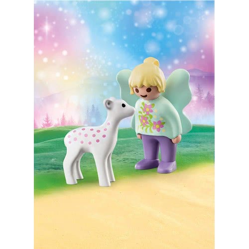 Playmobil 1.2.3 - Fairy Friend With Fawn 70402 4008789704023