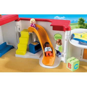 Playmobil 1.2.3 Παιδικός Σταθμός - Βαλιτσάκι 70399 4008789703996