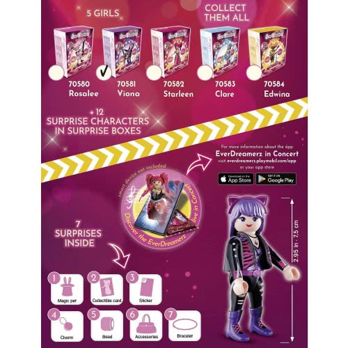 Playmobil Everdreamerz Viona - Μουσικός Κόσμος 70581 4008789705815