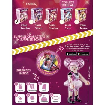Playmobil Everdreamerz Rosalee - Μουσικός Κόσμος 70580 4008789705808