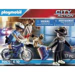Playmobil Police Bicycle With Thief 70573 4008789705730