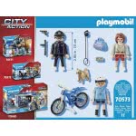 Playmobil Police Bicycle With Thief 70573 4008789705730