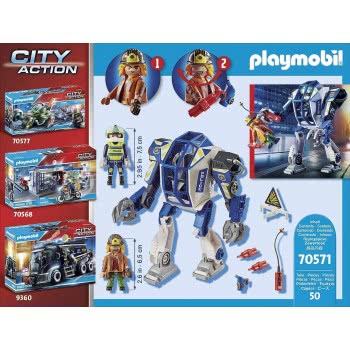 Playmobil Police Special Operations Police Robot 70571 4008789705716
