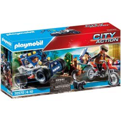 Playmobil Police Off-Road Car With Jewel Thief 70570 4008789705709