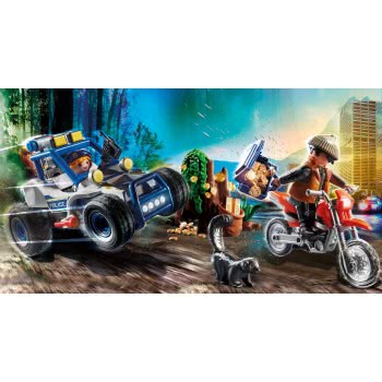 Playmobil Police Off-Road Car With Jewel Thief 70570 4008789705709