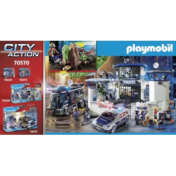 Playmobil Police Off-Road Car With Jewel Thief 70570 4008789705709