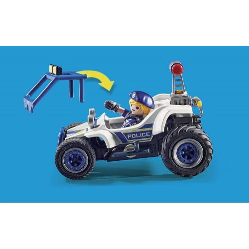 Playmobil Police Off-Road Car With Jewel Thief 70570 4008789705709
