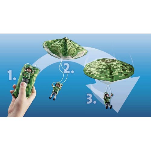 Playmobil City Action Police Parachute Search 70569 4008789705693