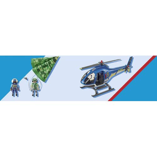 Playmobil City Action Εναέρια Αστυνομική Καταδίωξη 70569 4008789705693