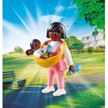 Playmobil Playmo-Friends Mother With Baby Carrier 70563 4008789705631