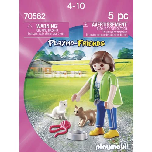 Playmobil Playmo-Friends Girl With Kittens 70562 4008789705624