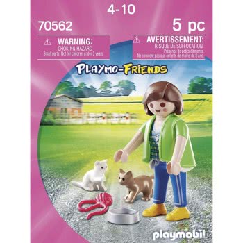 Playmobil Playmo-Friends Girl With Kittens 70562 4008789705624