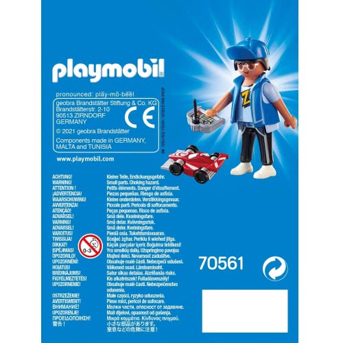 Playmobil Playmo-Friends Boy With RC Car 70561 4008789705617