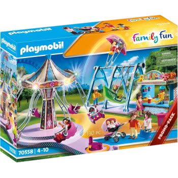 Playmobil Family Fun Μεγάλο Λούνα Πάρκ 70558 4008789705587