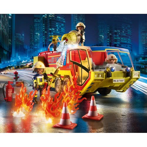 Playmobil Fire Engine With Truck 70557 4008789705570