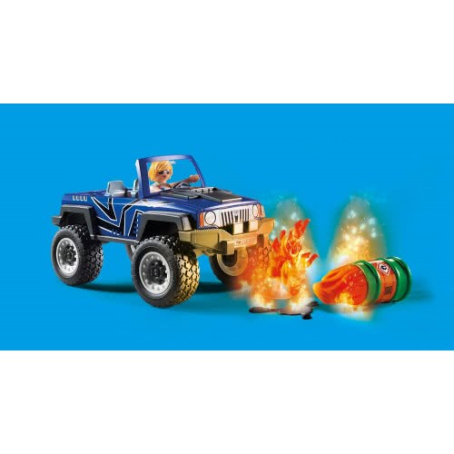 Playmobil Fire Engine With Truck 70557 4008789705570