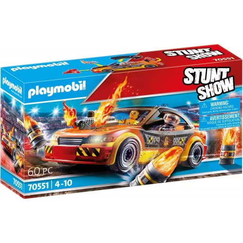 Playmobil Stunt Show Crash Car Όχημα Ακροβατικών 70551 4008789705518