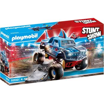 Playmobil Stunt Show Shark Monster Truck Καρχαρίας 70550 4008789705501