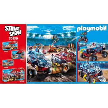 Playmobil Stunt Show Shark Monster Truck 70550 4008789705501