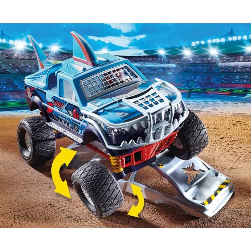 Playmobil Stunt Show Shark Monster Truck 70550 4008789705501