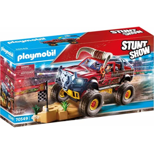 Playmobil Stunt Show Bull Monster Truck 70549 4008789705495