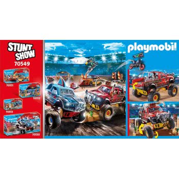 Playmobil Stunt Show Bull Monster Truck 70549 4008789705495