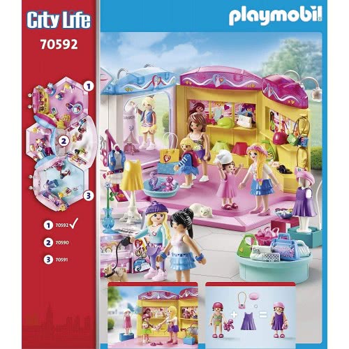 Playmobil Childrens Fashion Store 70592 4008789705921
