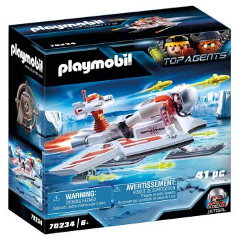 Playmobil Top Agents Ice Jet Της Spy Team 70234 4008789702340