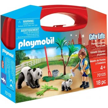 Playmobil Βαλιτσάκι Φροντίζοντας Τα Πάντα 70105 4008789701053