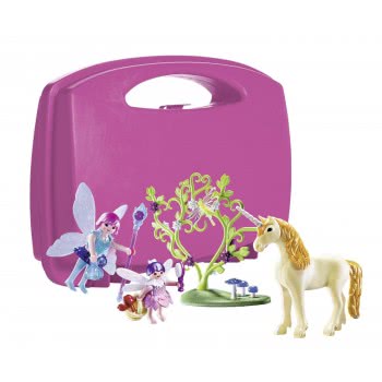 Playmobil Fairies Maxi Βαλιτσάκι Νεράιδες Με Μονόκερο 70529 4008789705297