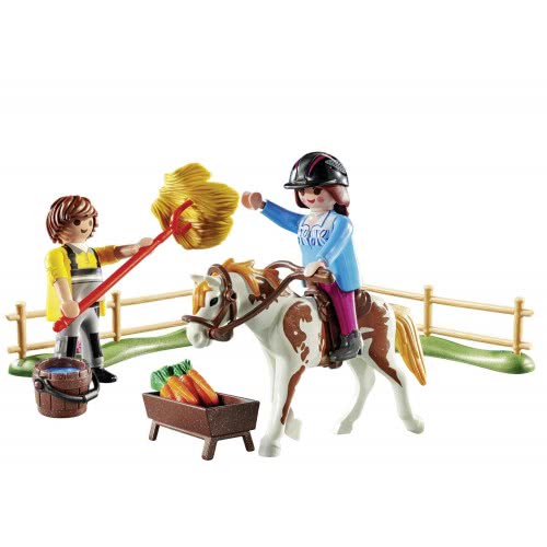 Playmobil Starter Pack Φροντίζοντας Το Άλογο 70505 4008789705051