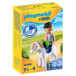 Playmobil 1.2.3 Boy With Pony 70410 4008789704108