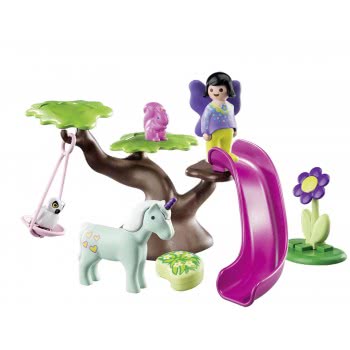 Playmobil 1.2.3 Νεραϊδούλα Και Ζωάκια Στην Παιδική Χαρά 70400 4008789704009
