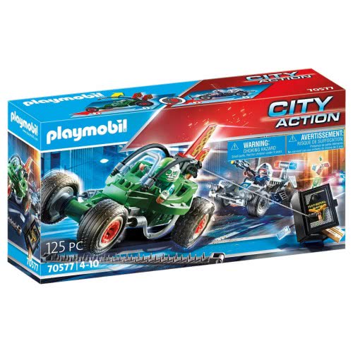 Playmobil Police Go-Kart Escape 70577 4008789705778