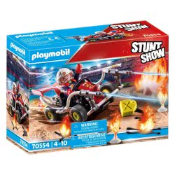 Playmobil Stunt Show Fire Quad 70554 4008789705549