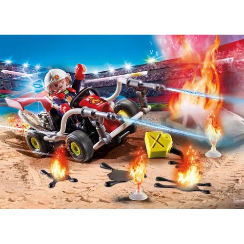 Playmobil Stunt Show Γουρούνα Πυροσβεστικής 70554 4008789705549