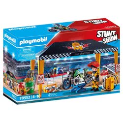 Playmobil Stunt Show Σκηνή - Συνεργείο Επισκευών 70552 4008789705525
