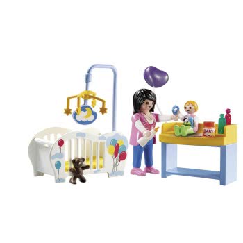 Playmobil City Life Βαλιτσάκι Βρεφικό Δωμάτιο 70531 4008789705310
