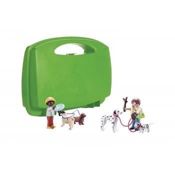 Playmobil City Life Βαλιτσάκι Βόλτα Με Σκυλάκια 70530 4008789705303
