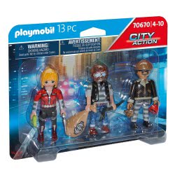 Playmobil City Action Thief Figure Set 70670 4008789706706