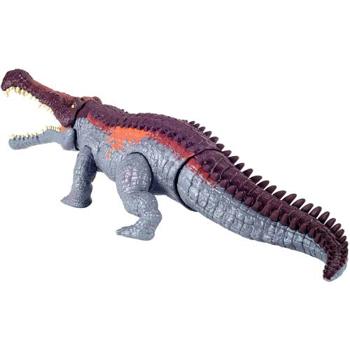 Mattel Jurassic World Δεινόσαυροι Με Κινούμενα Μέλη Και Λειτουργία Επίθεσης - Sarcosuchus GJP32 / GVG68 887961925562