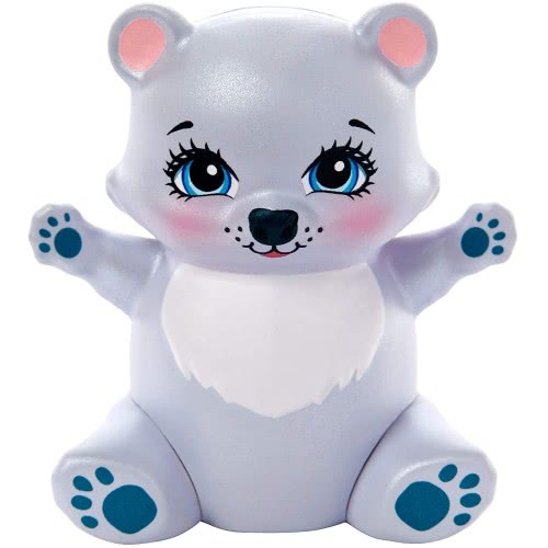 Mattel Enchantimals Pristina Polar Bear Κούκλα Με Ζωάκια Φιλαράκια GJX43 / GJX47 887961819939