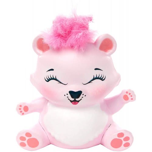 Mattel Enchantimals Family Toy Set, Pristina Polar Bear Small Doll (6-In) With 3 Animal Figures GJX43 / GJX47 887961819939