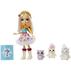 Mattel Enchantimals Odele Owl Κούκλα Και Ζωάκια Φιλαράκια GJX43 / GJX46 887961819922