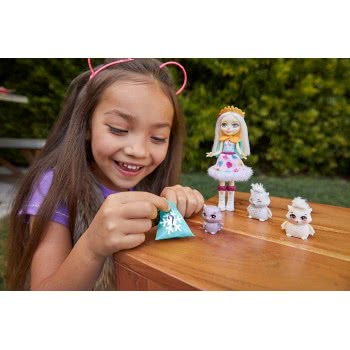Mattel Enchantimals Family Toy Set, Odele Owl With 3 Animal Friends GJX43 / GJX46 887961819922