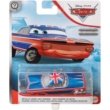 Mattel Disney Pixar Cars: Metallic Union Jack Ramone DXV29 / GJY89 887961822502