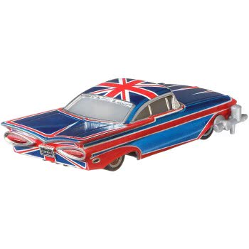 Mattel Disney Pixar Cars: Metallic Union Jack Ramone DXV29 / GJY89 887961822502