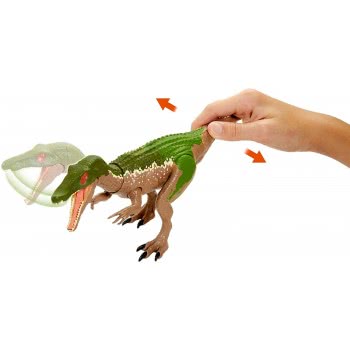Mattel Jurassic World Sound Strike Baryonyx Grim Δεινόσαυροι Με Κινούμενα Μέλη, Λειτουργία Επίθεσης Και Ήχους GJN64 / GVH65 8879