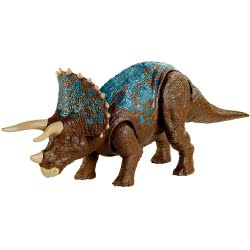 Mattel Jurassic World Sound Strike Triceratops Δεινόσαυρος Με Κινούμενα Μέλη, Λειτουργία Επίθεσης Και Ήχους GJN64 /  GVH66 88796